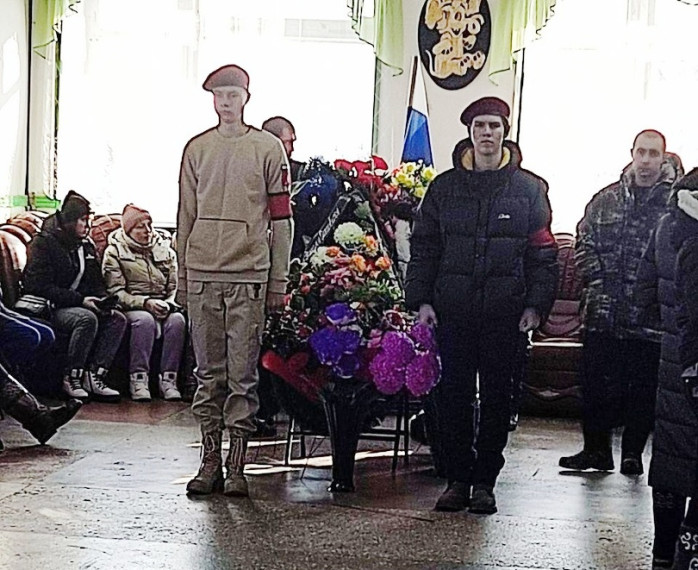 Церемония прощания с Потаповым Романом Олеговичем.