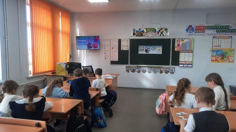 Очередное занятие трека "Орлёнок эколог".